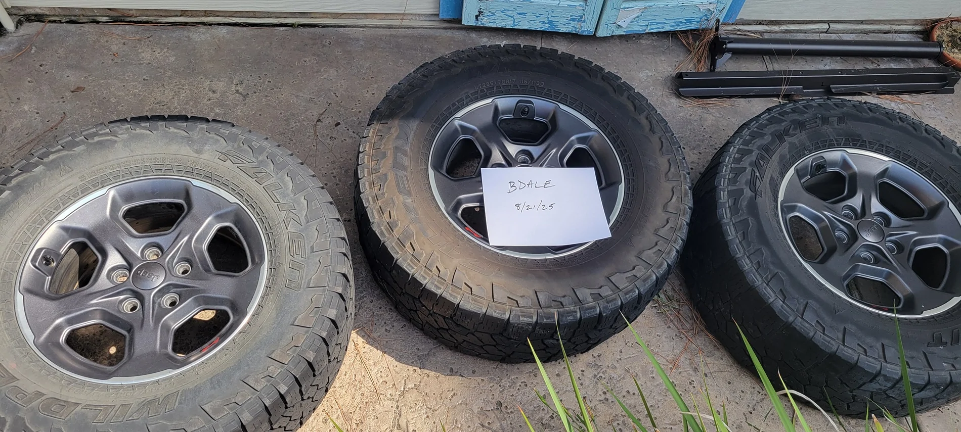 Jeep Gladiator 2021 Gladiator Rubicon Wheels - For Sale Individually $100 ea 20250821_120022