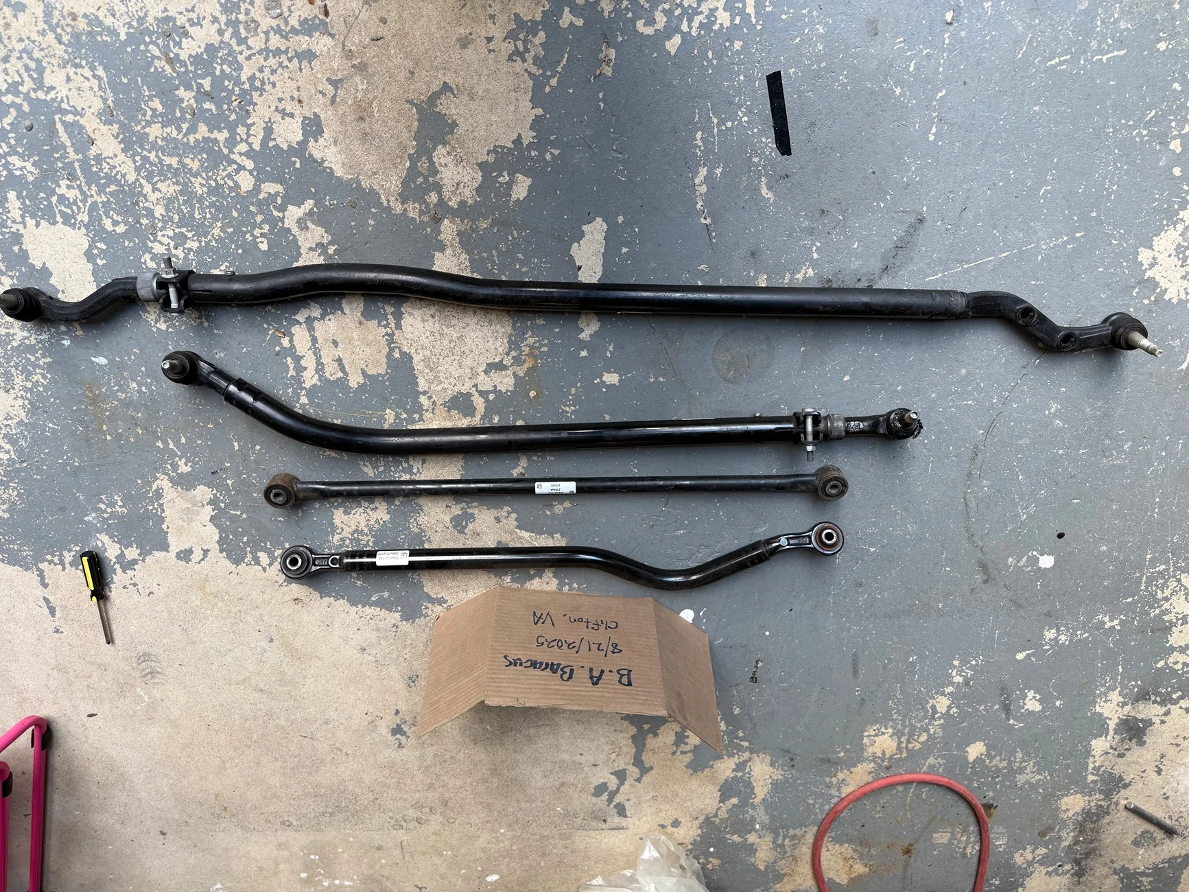 Jeep Gladiator JTRD take off suspension and steering items - Free IMG_0375