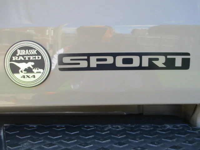 Jeep Gladiator Bro,  These Jurassic Park badges are nuts Dino