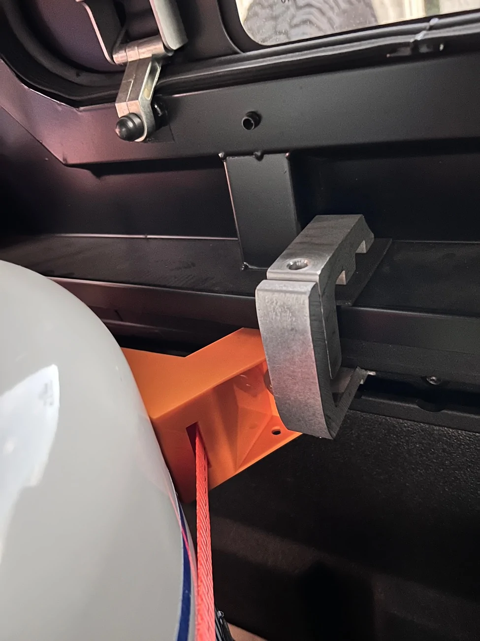 Jeep Gladiator 30lb propane tank mount - transporting securely (my solution) IMG_3793