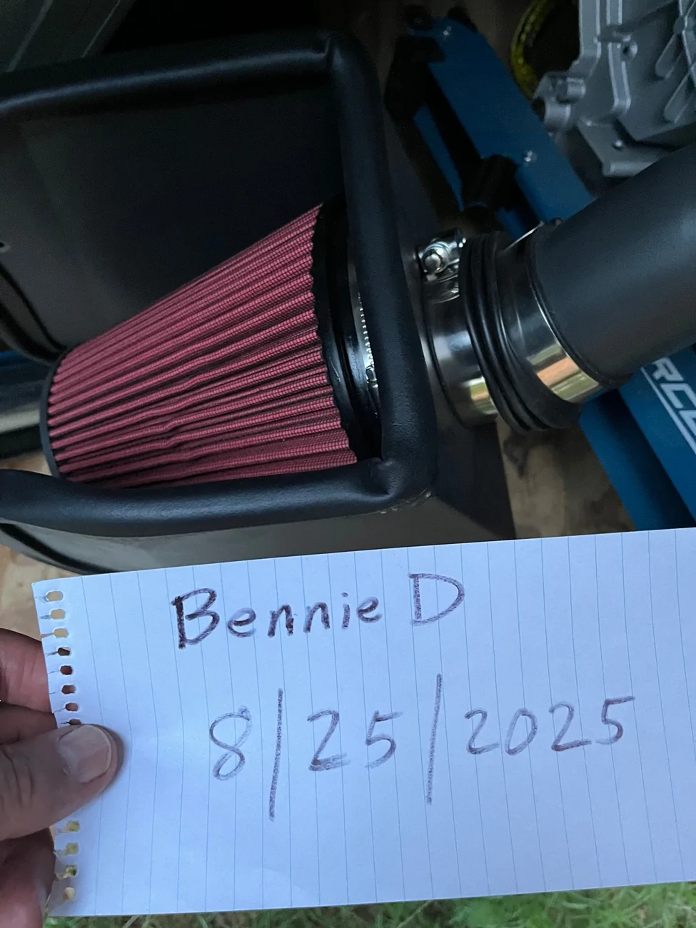 Jeep Gladiator Rough Country cold air intake IMG_0228