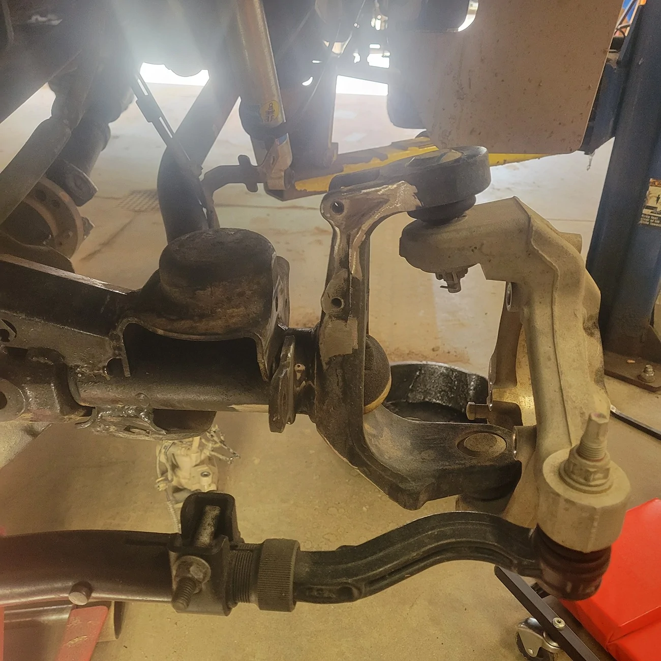 Jeep Gladiator Front axle beefed up 20250426_110548