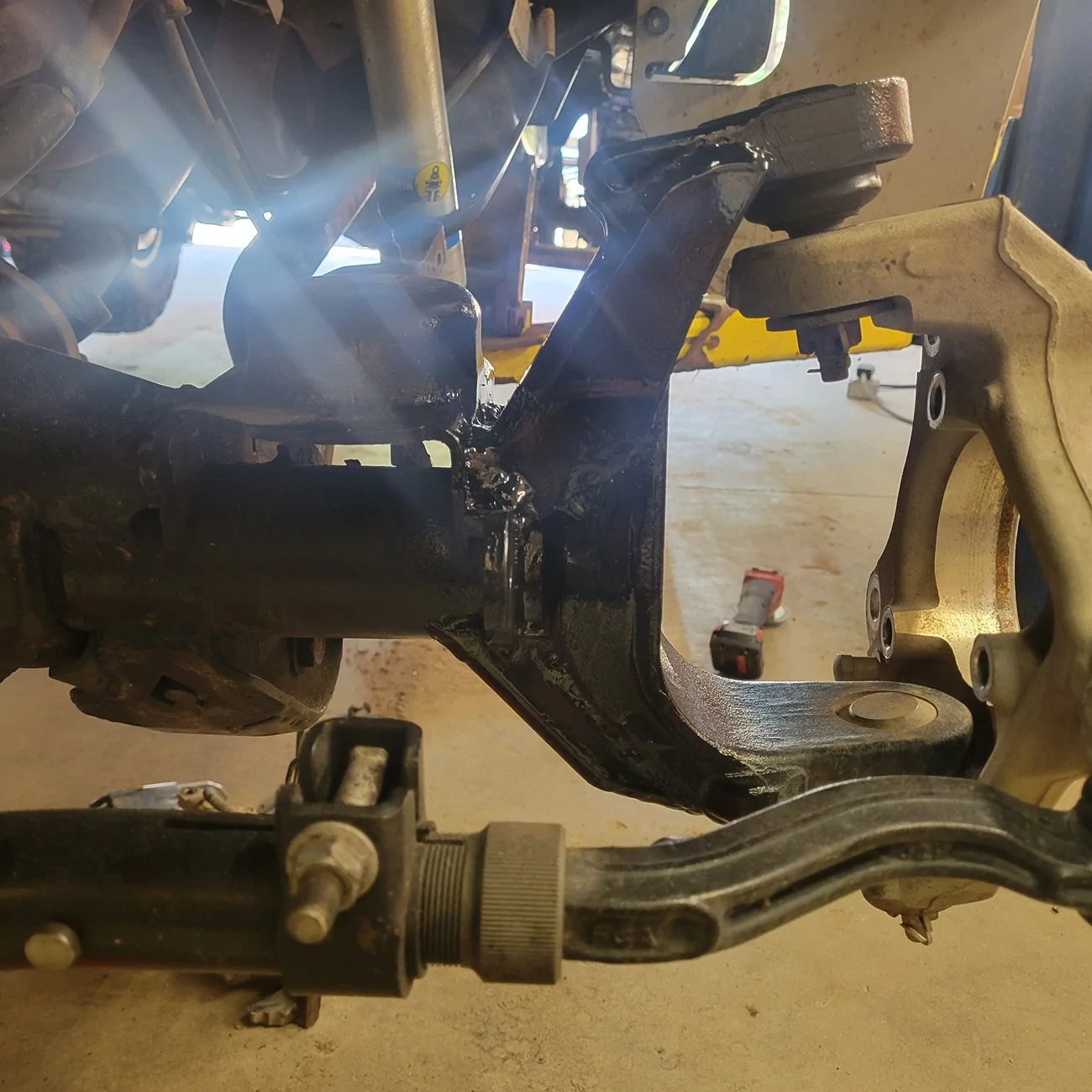Jeep Gladiator Front axle beefed up 20250426_140445