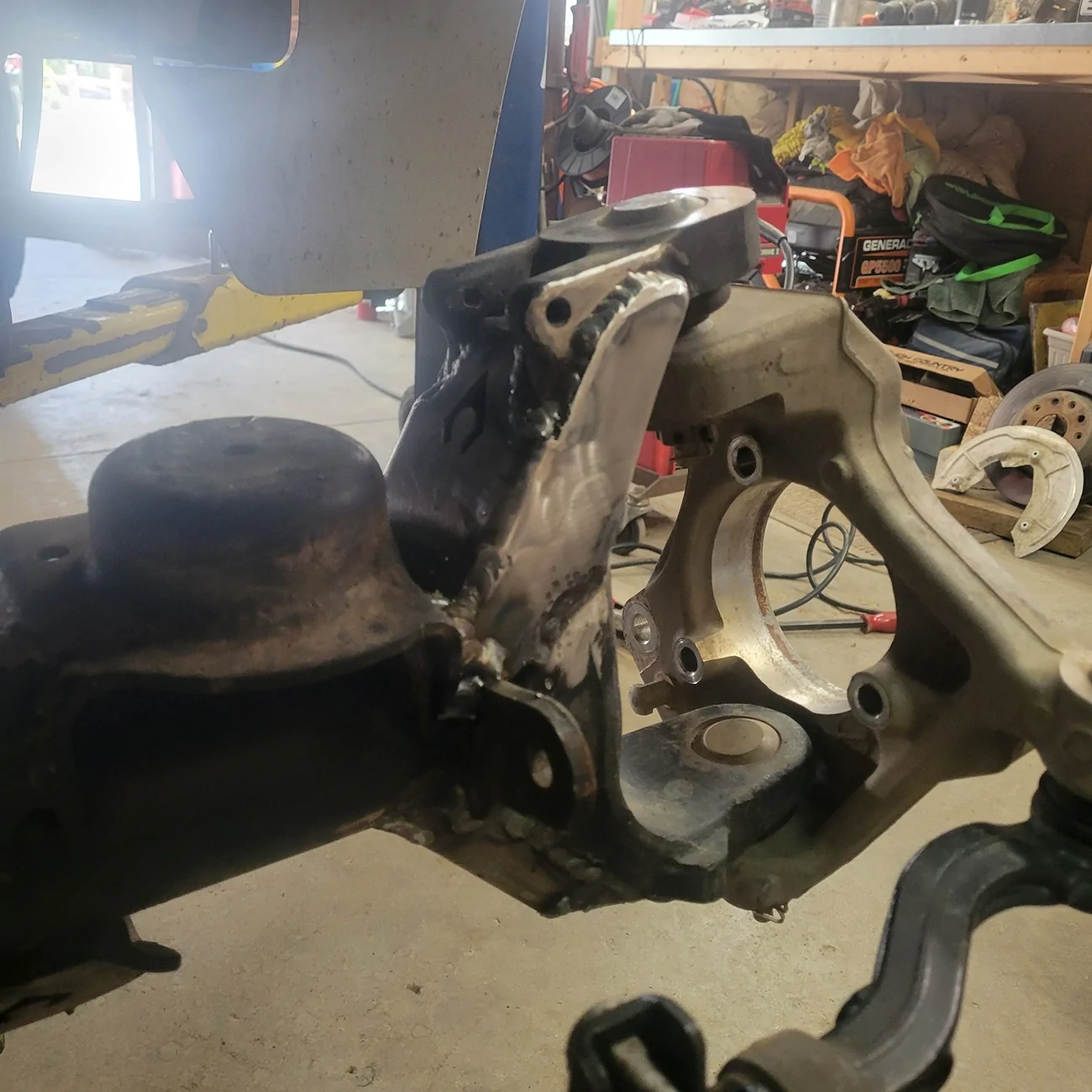 Jeep Gladiator Front axle beefed up 20250426_124315