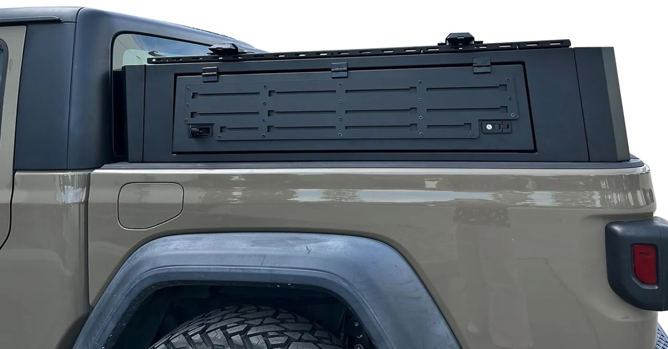 Jeep Gladiator Half cap/topper/exo-skeleton over bed rack ca