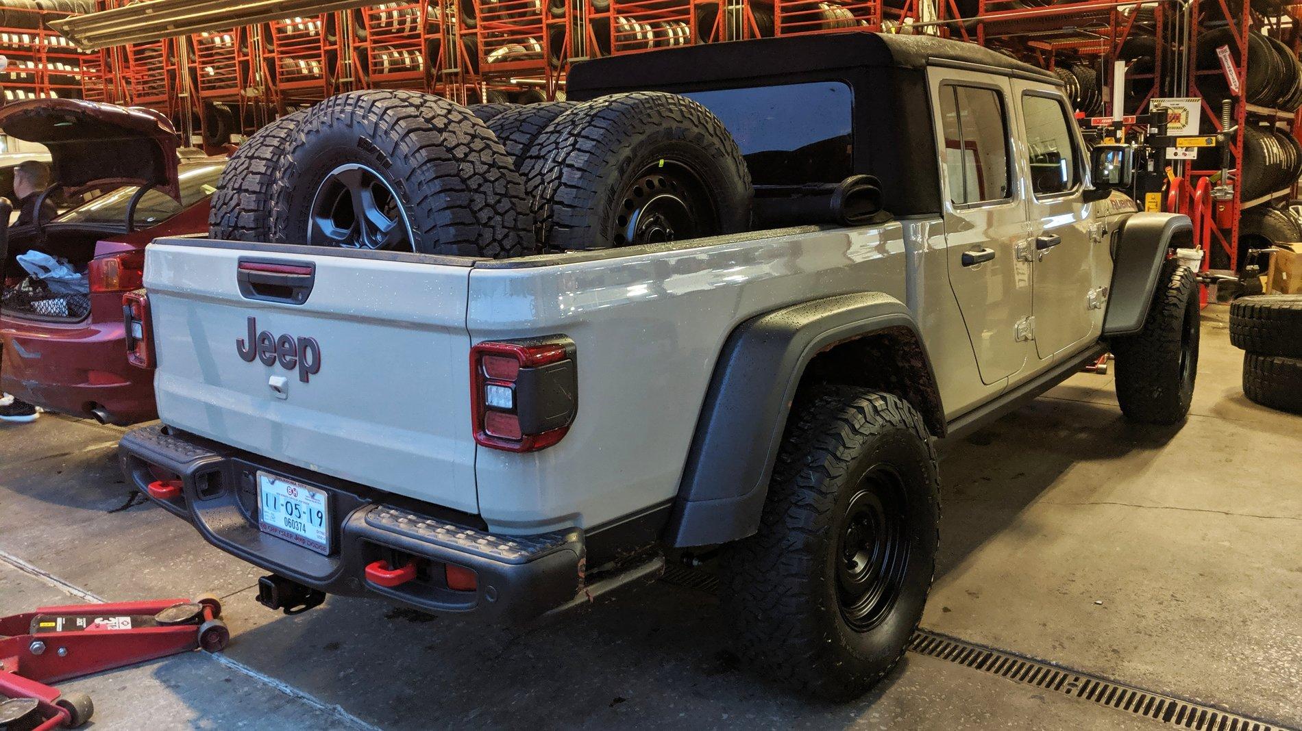 Gladiator, Nov 19, CP_172654, Gladiatr with New Tires.jpg