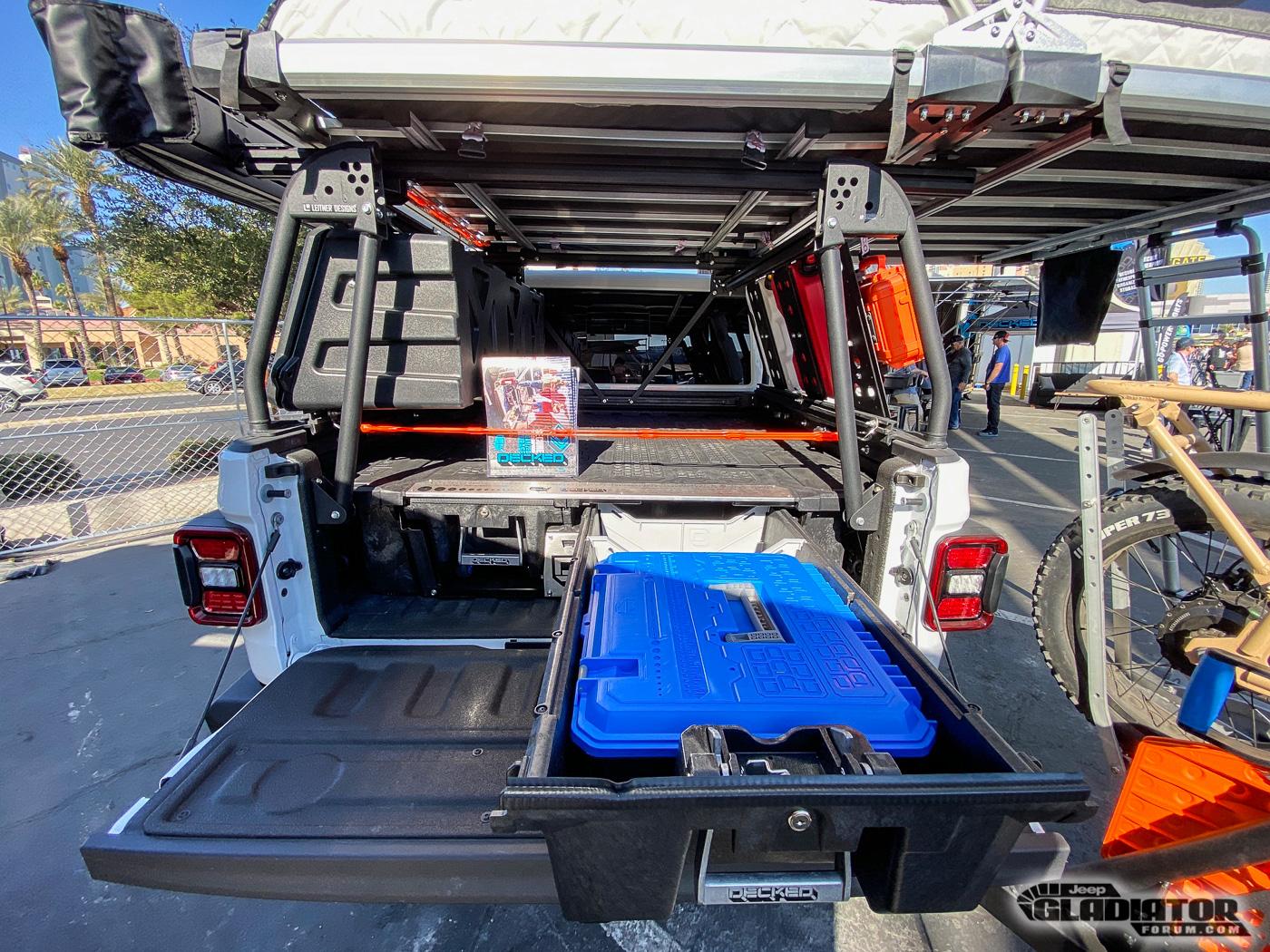 Jeep Gladiator Decked Gladiator (White) Build [SEMA 2019] Decked-White-Gladiator-Build-SEMA-2019-18