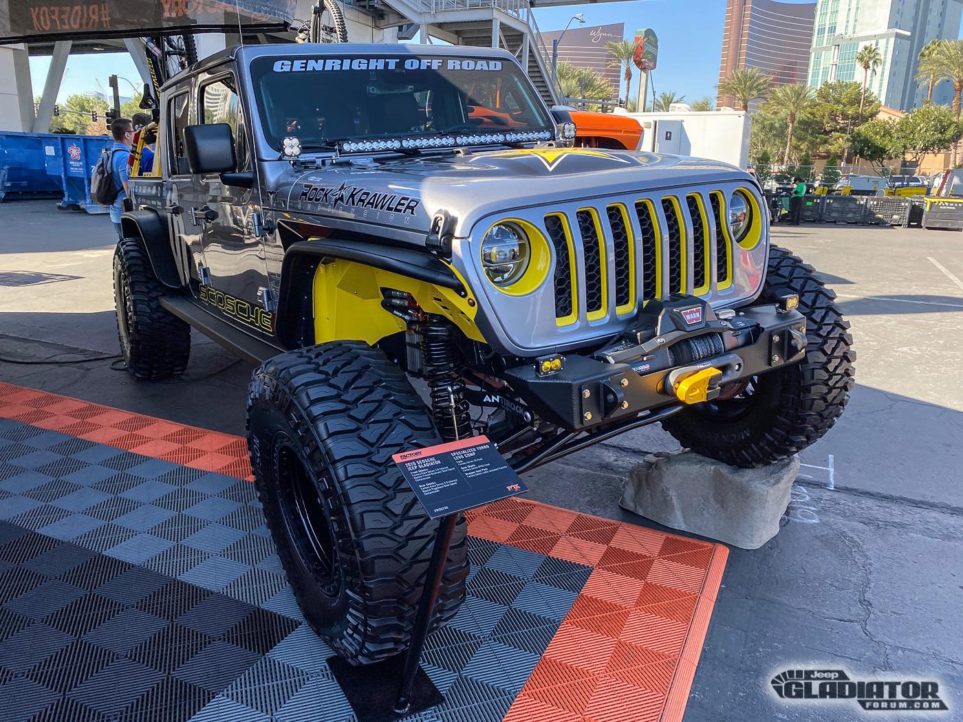 Jeep Gladiator Scosche / FOX / Genright Off Road Gladiator Build [SEMA 2019] FOX-Scosche-Gladiator-Build-SEMA-2019-2