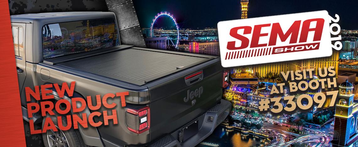 Jeep Gladiator Truck Covers USA Tonneau:  Pros and Cons? sema-banner-2019-v3