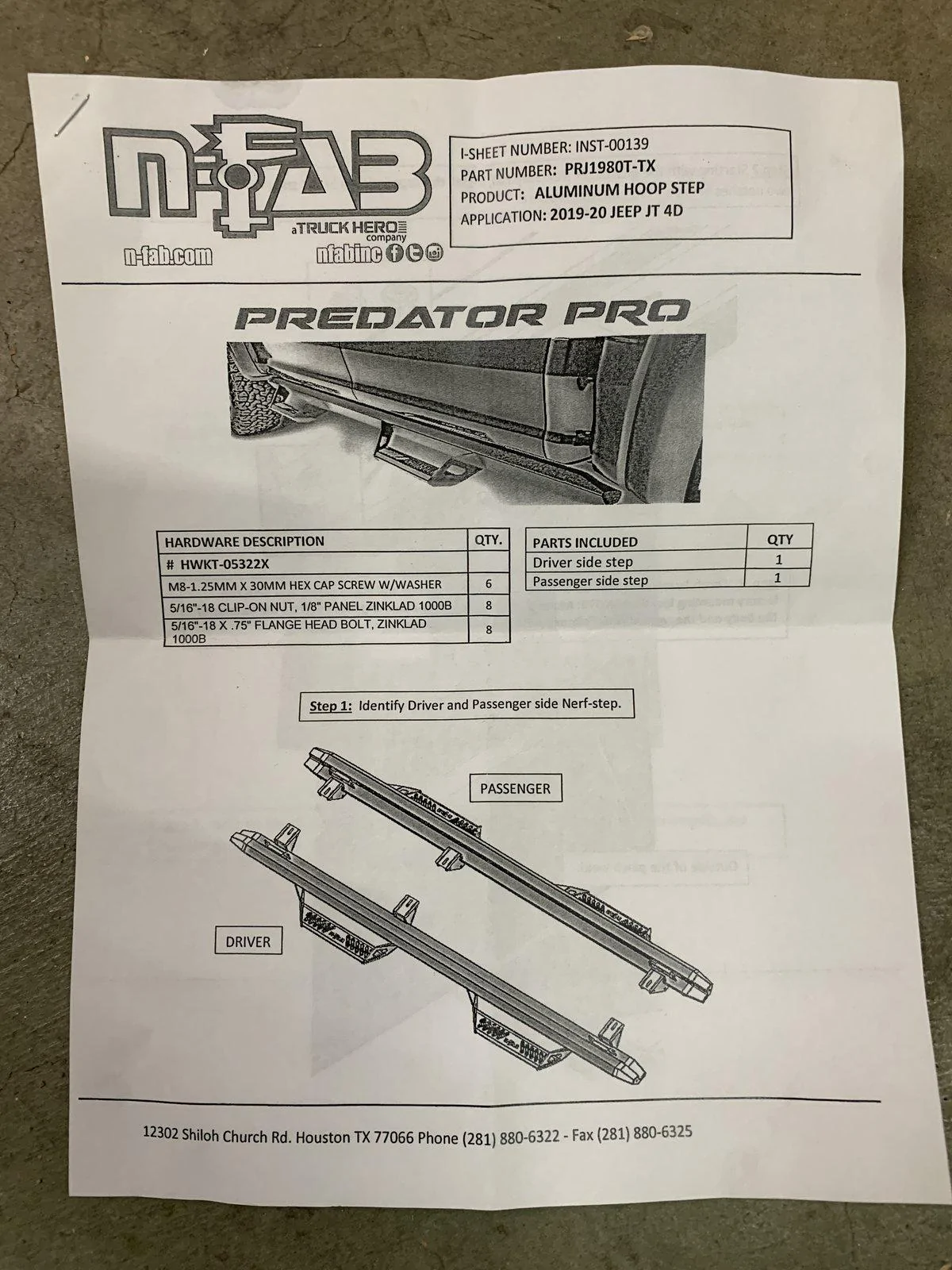Jeep Gladiator Anyone else DIY install N-FAB Predator Pro steps? 2B48C494-9AAA-44F4-A5C9-7E5559FC1CC2