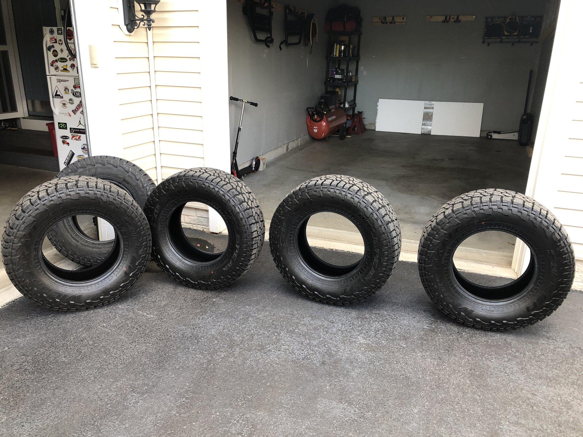 Jeep Gladiator 5 Falken Wildpeak A/T3 Tires 94DC1768-12EF-4B15-94DC-2C0812444AF2