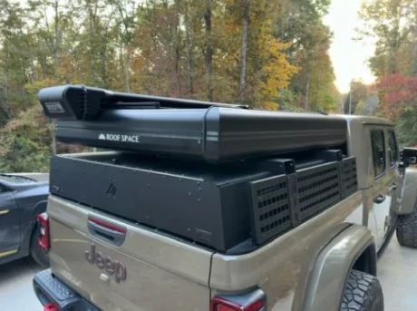 Jeep Gladiator Half cap/topper/exo-skeleton over bed rack 1756252260519-bq