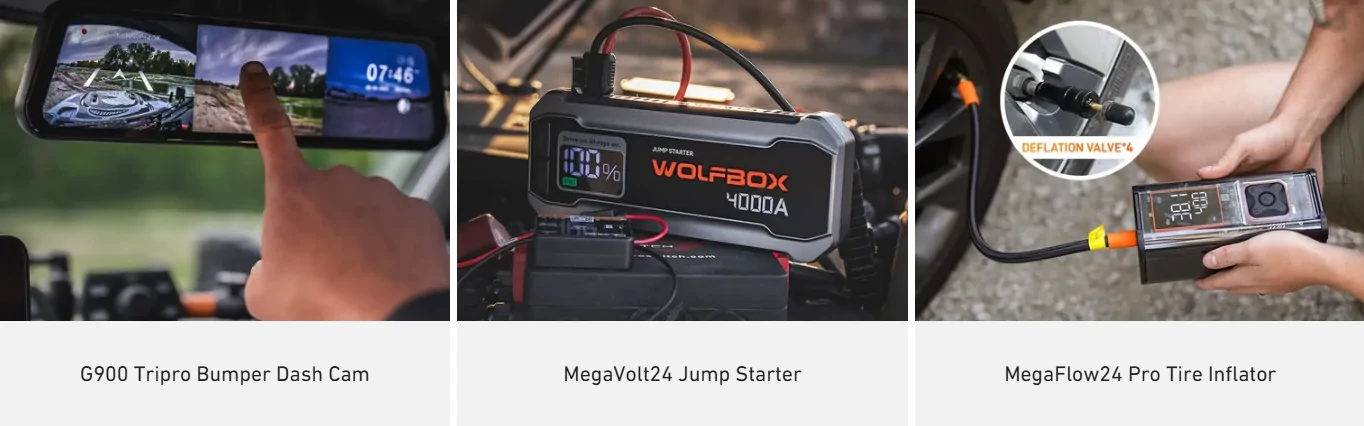 Jeep Gladiator 🎉Wolfbox Labor Day Sale 30% off: Explore Further This Season 1756291556545-di