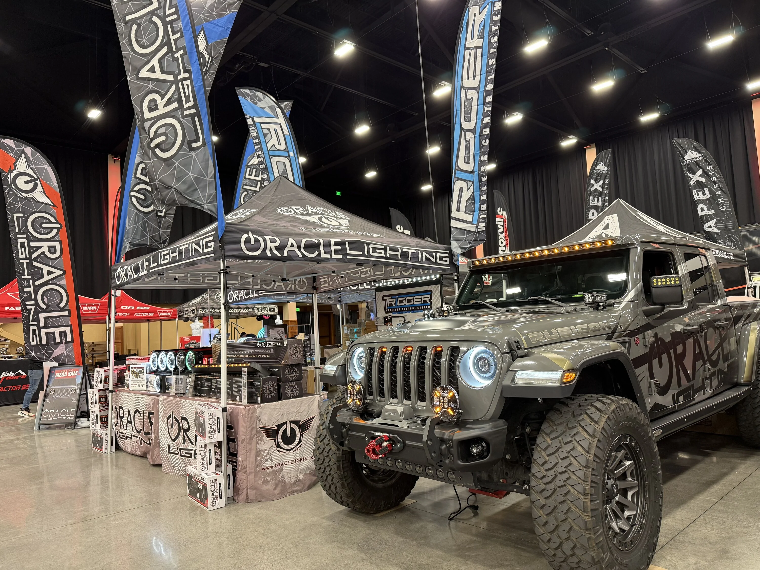 Jeep Gladiator ORACLE Lighting Recap: Great Smoky Mountain Jeep Invasion 2025 ORACLE_Lights_GSM Jeep Invasion 2
