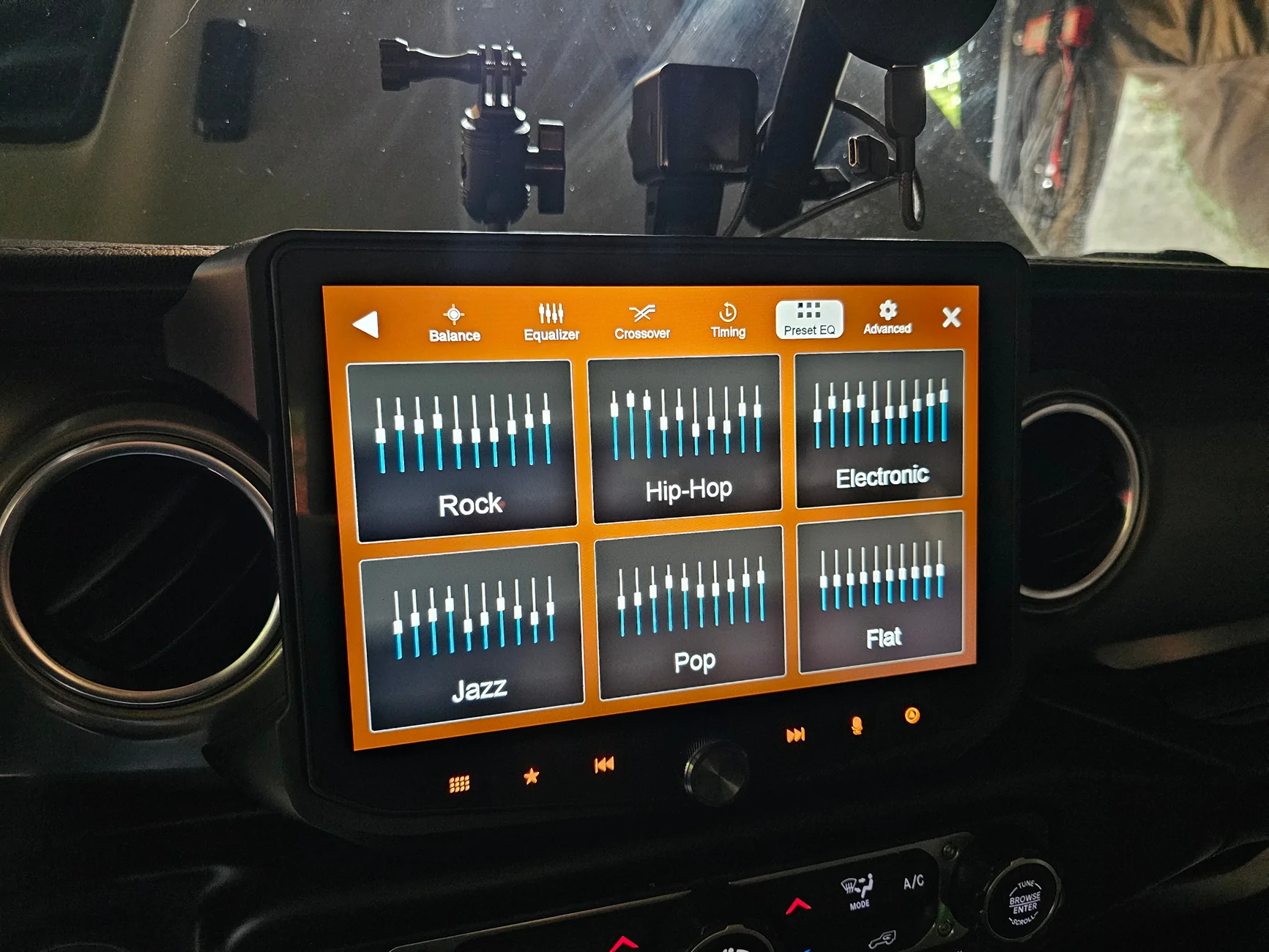Jeep Gladiator For those of you with a Stinger head unit... 20250828_163931