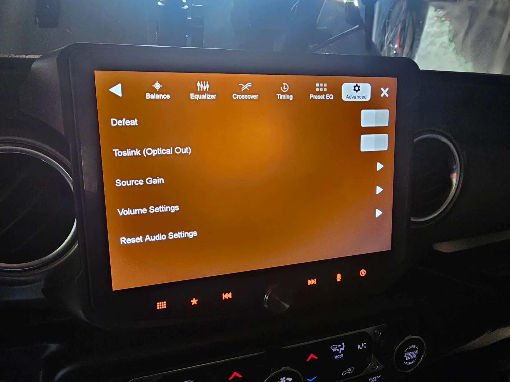 Jeep Gladiator For those of you with a Stinger head unit... 20250828_163937