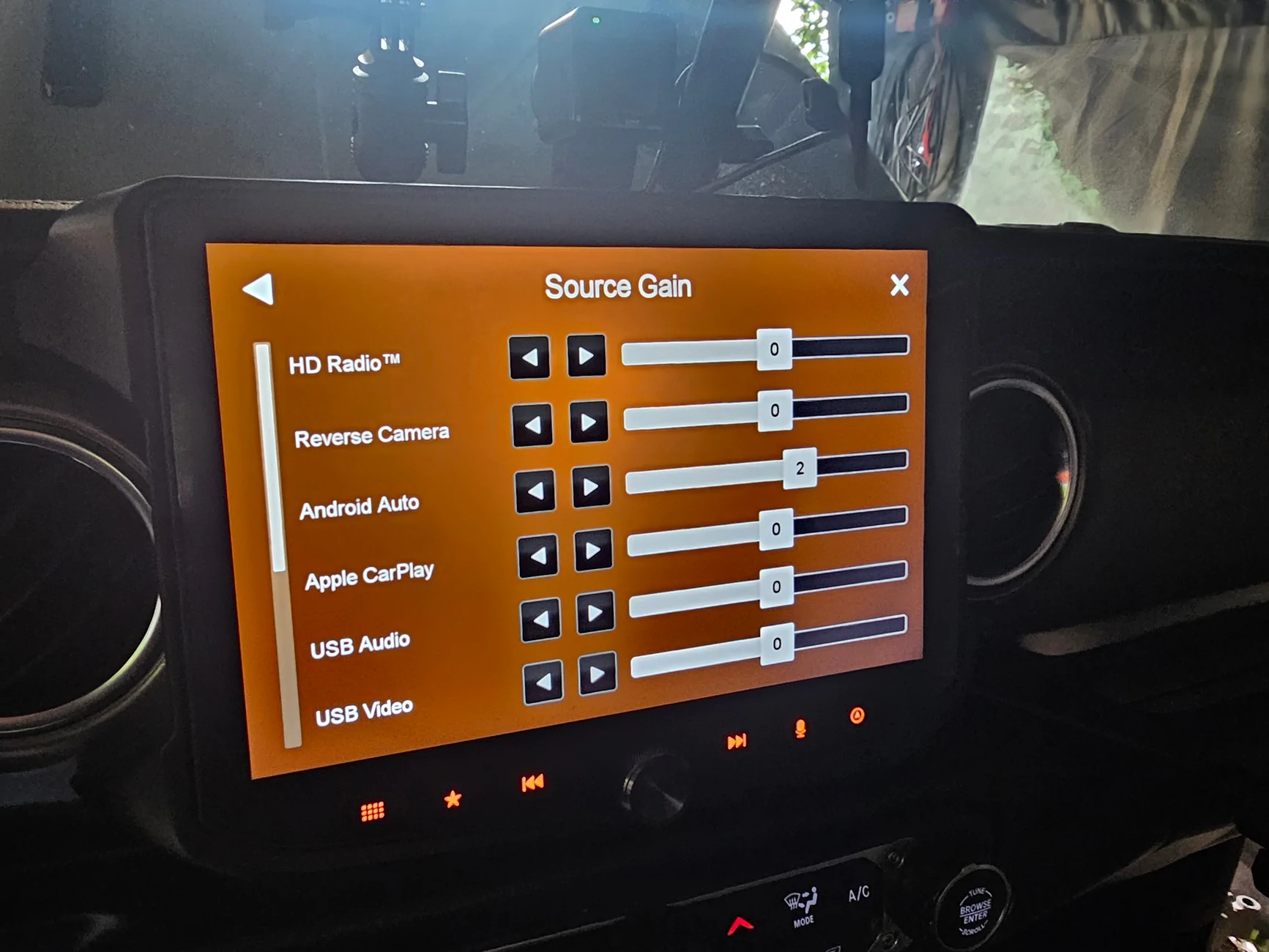Jeep Gladiator For those of you with a Stinger head unit... 20250828_163946