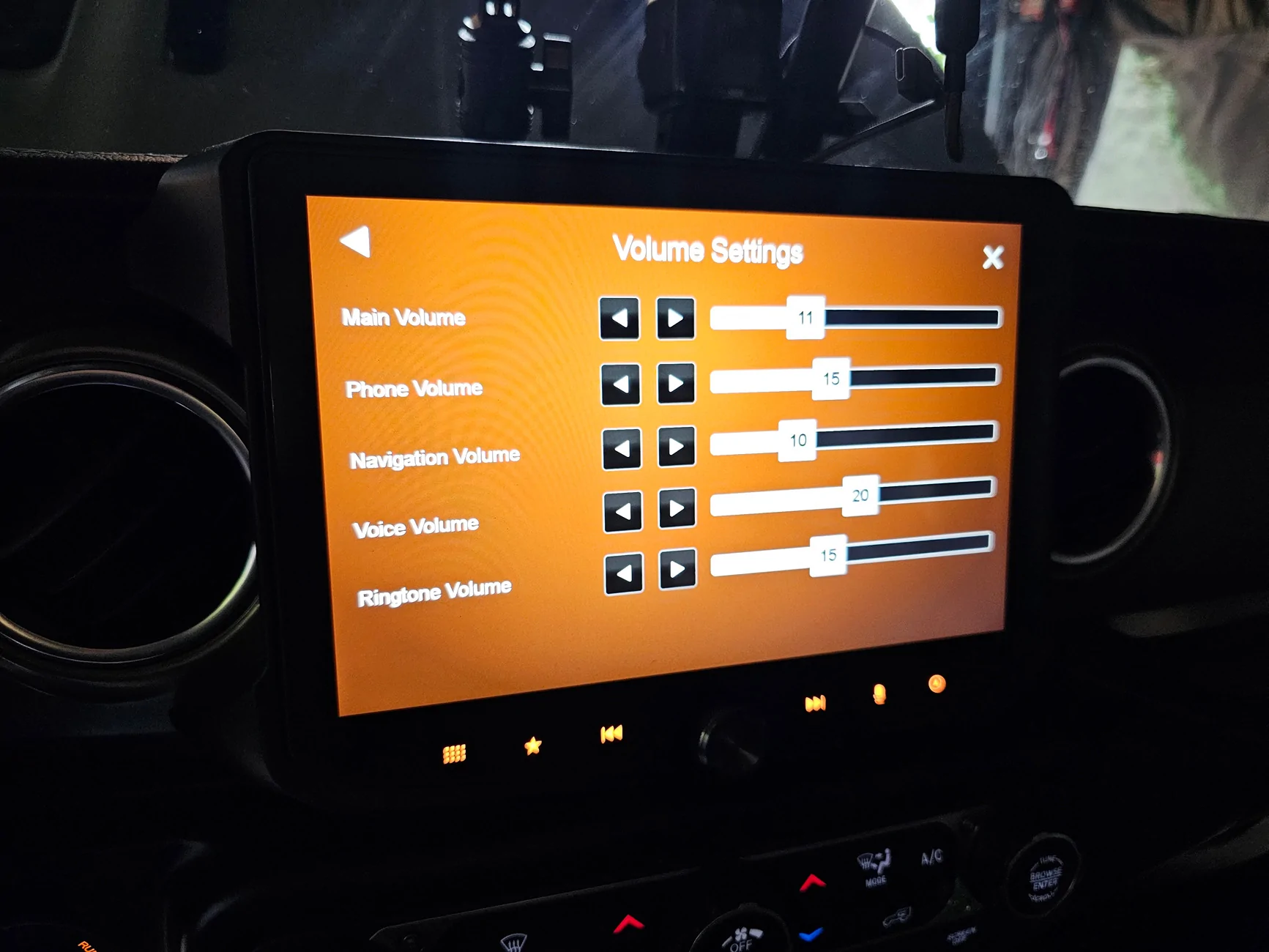 Jeep Gladiator For those of you with a Stinger head unit... 20250828_163959