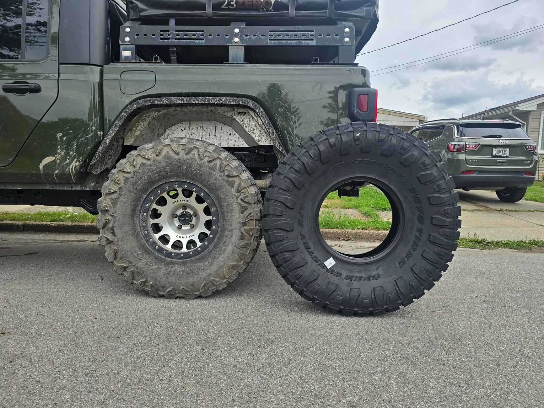 Jeep Gladiator Sarge Green Build Thread, 42s (2025) max tow... overland etc 20250819_150315