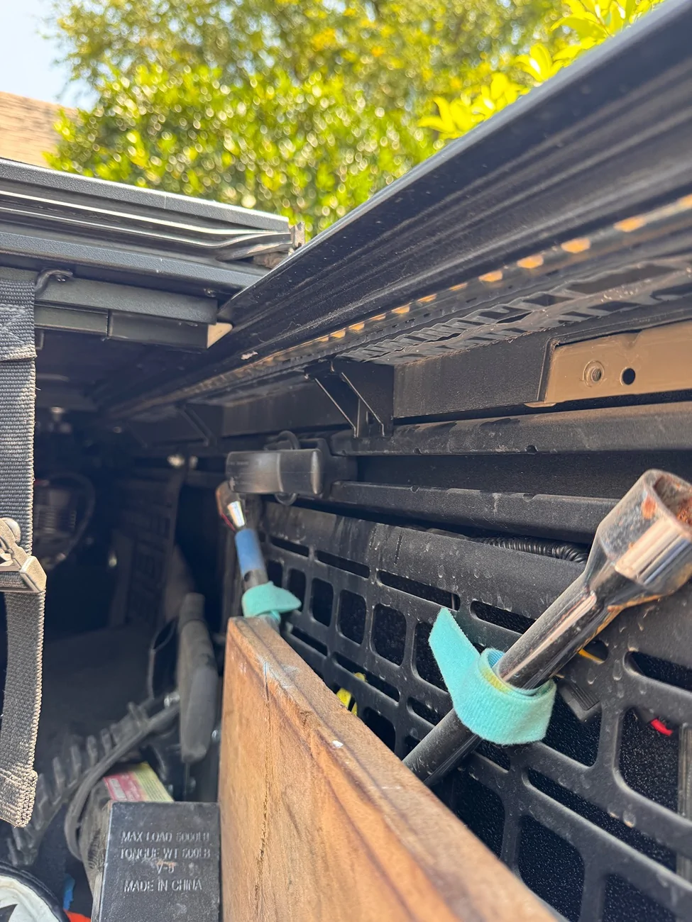 Jeep Gladiator Tonneau Cover - Adding Extra Height (2" inches) experiment IMG_6528