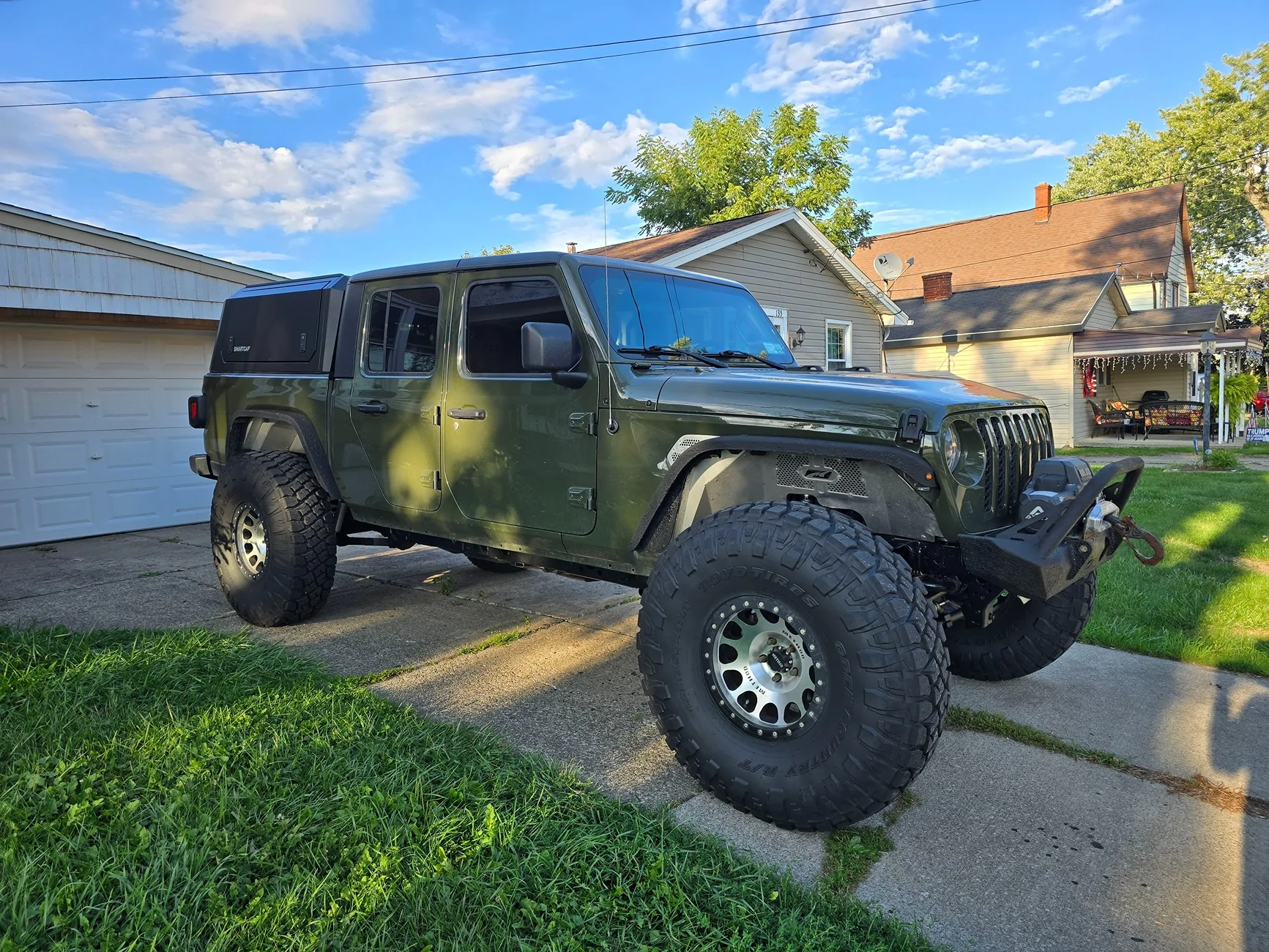 Jeep Gladiator Sarge Green Build Thread, 42s (2025) max tow... overland etc 20250902_181927