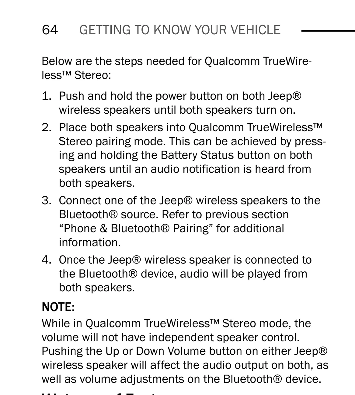 Jeep Gladiator Connecting 2 Jeep Bluetooth speakers (The portable ones) at the same time? Screenshot_20250903-081518