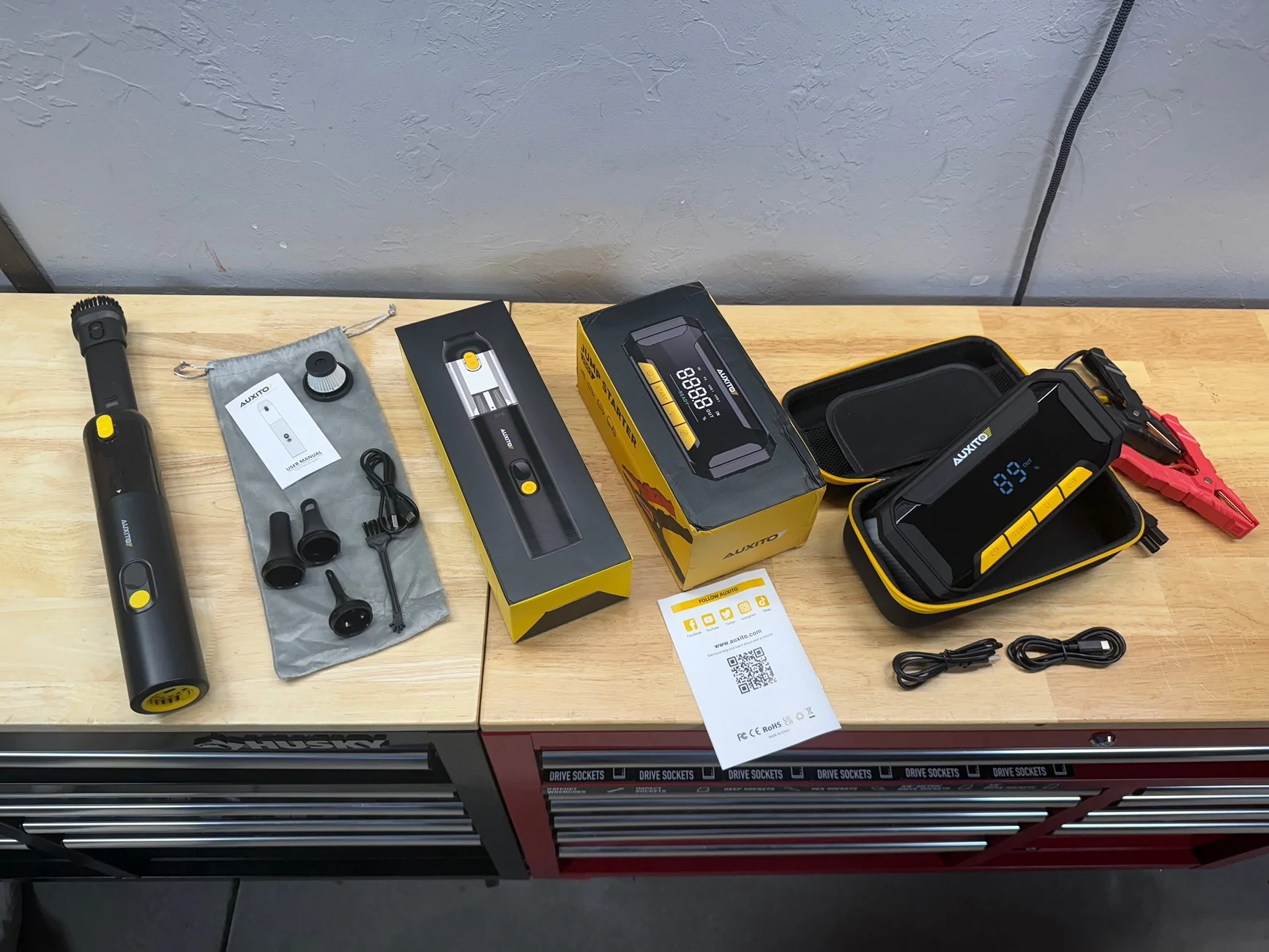 Jeep Gladiator AUXITO Jump Starter and Jeep Vacuum review IMG_2720