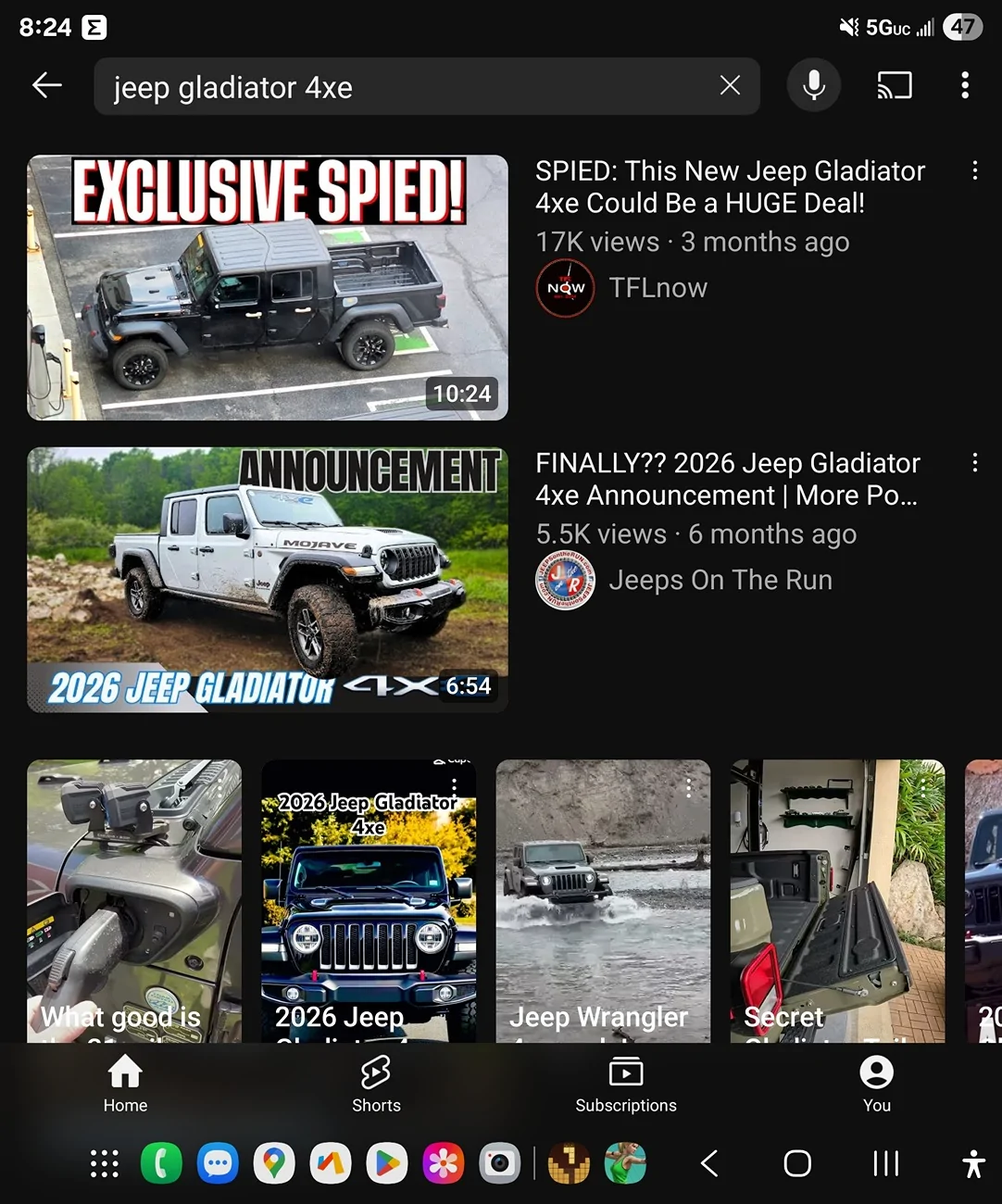 Jeep Gladiator 2026 Jeep JT Hybrid Screenshot_20250903_202437_YouTu