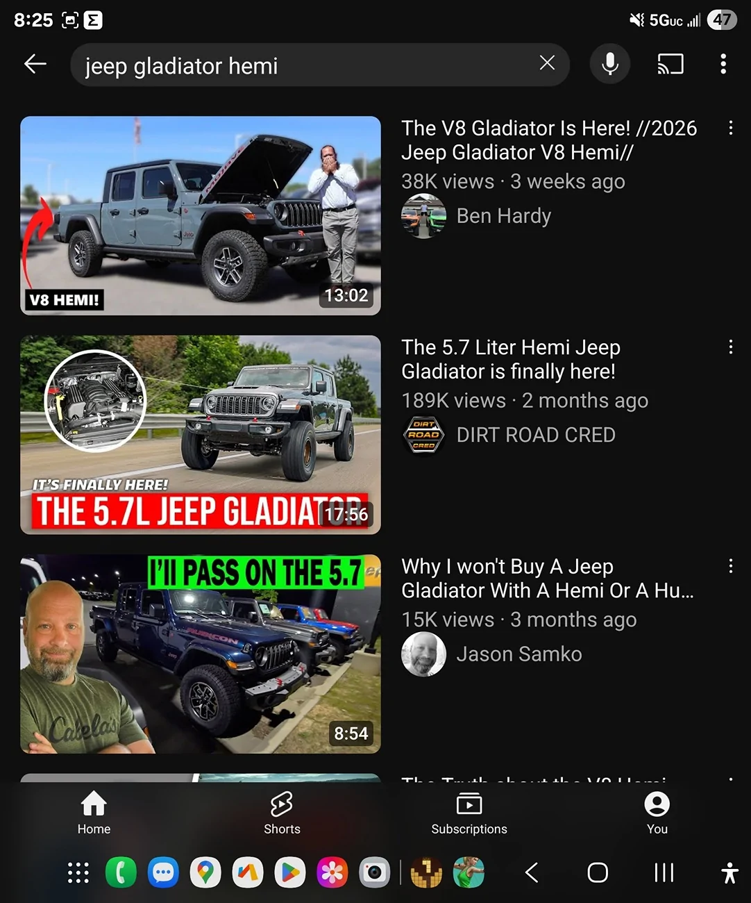 Jeep Gladiator 2026 Jeep JT Hybrid Screenshot_20250903_202546_YouTu