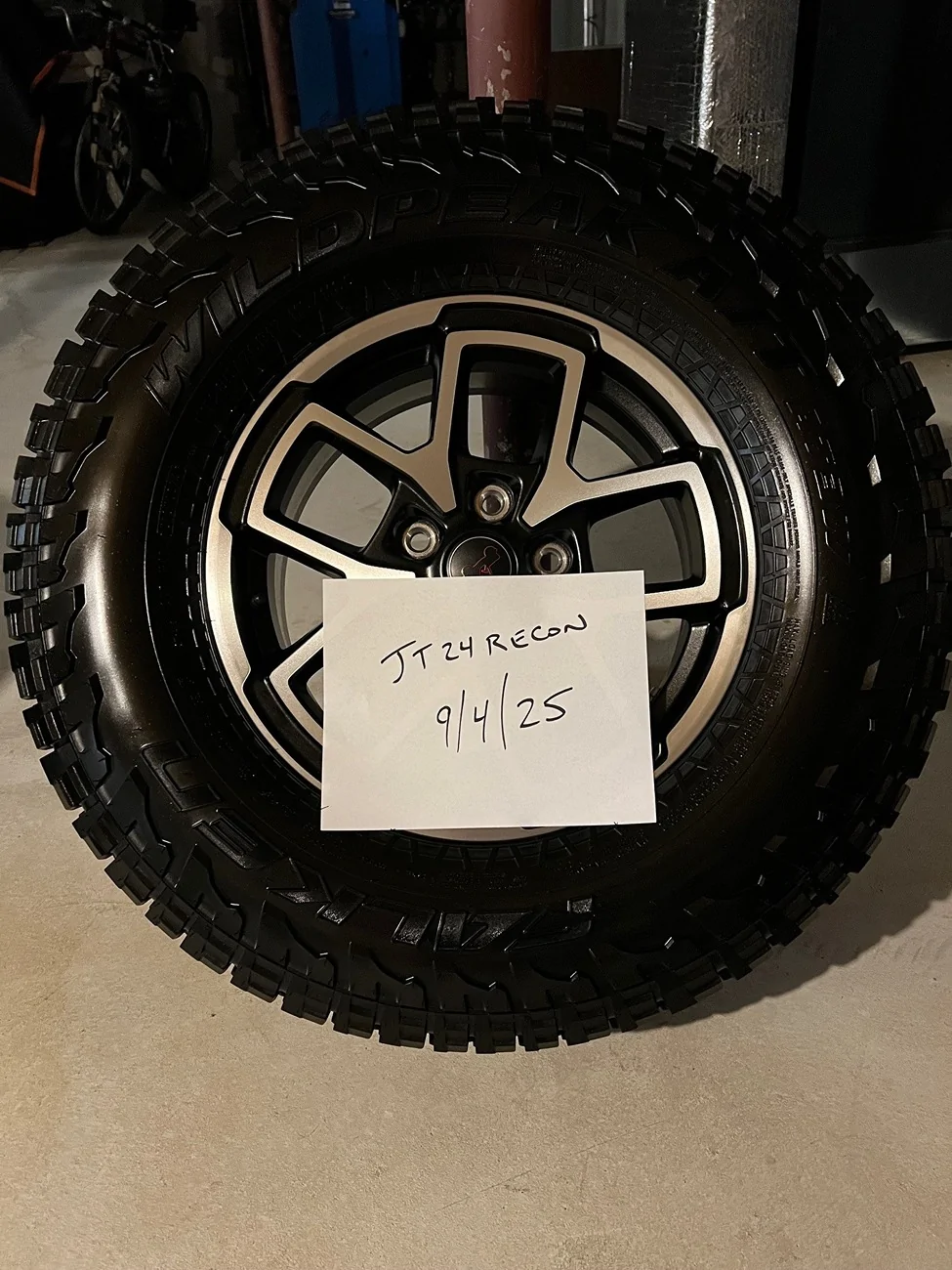 Jeep Gladiator Rubicon Wheels (Gladiator / Wrangler) and 33" Tires (takeoffs) - $1,500 JT8