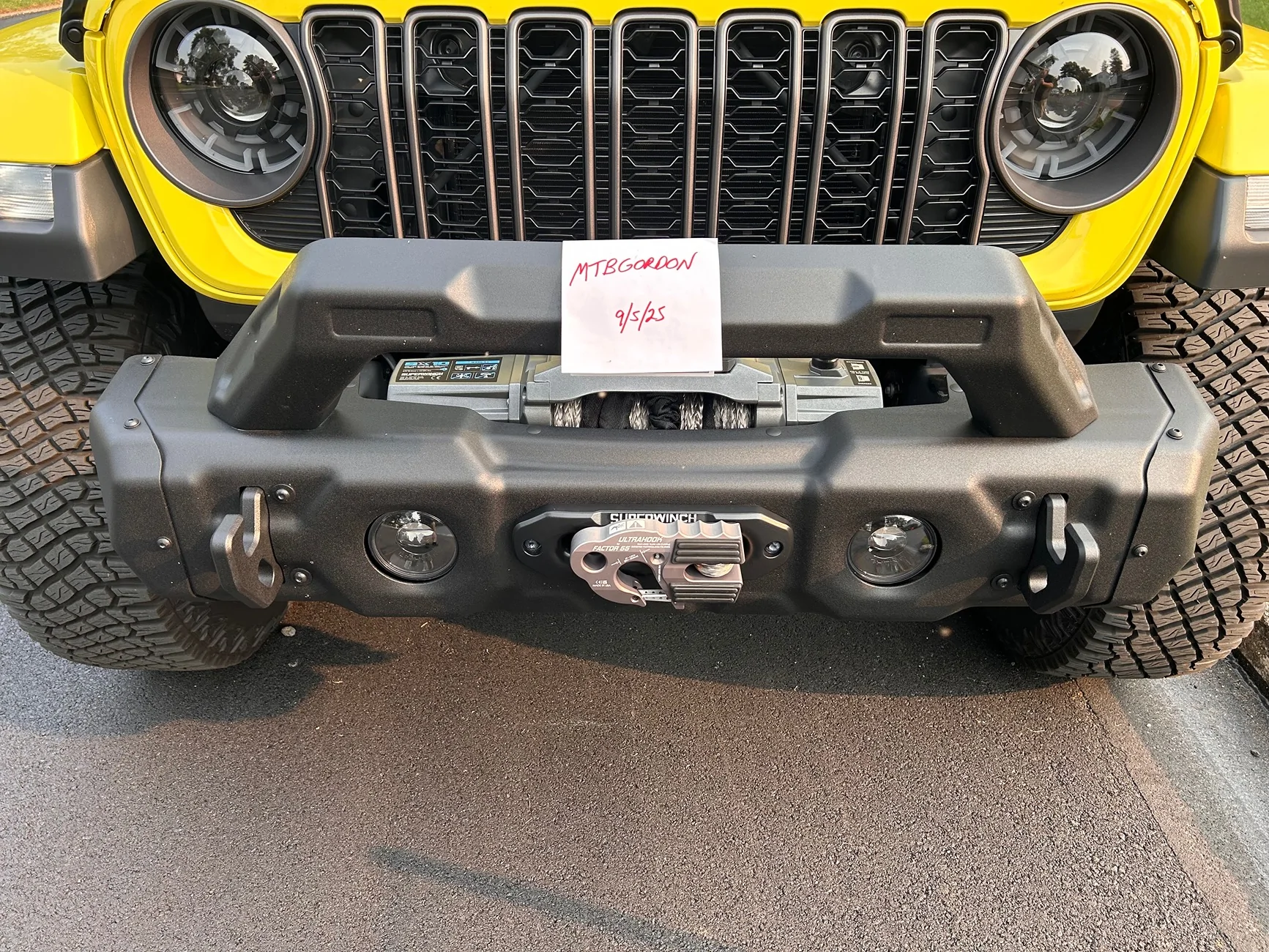 Jeep Gladiator Switching up the Gladiator! Front Bumper, Headlights, and Slider/Steps (Located near Allentown, PA) IMG_9708