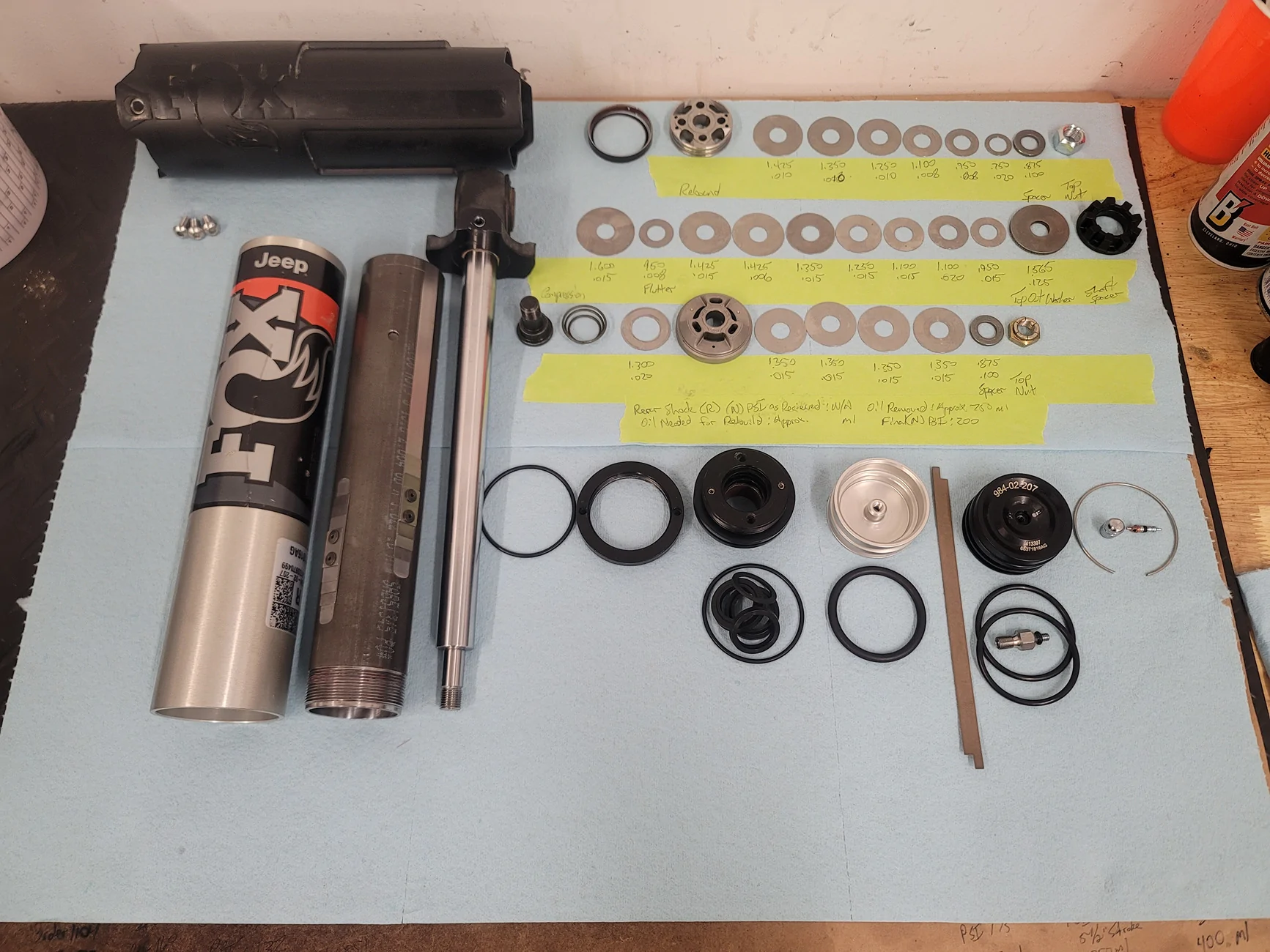 Jeep Gladiator Mojave shock rebuild review 20250826_105220