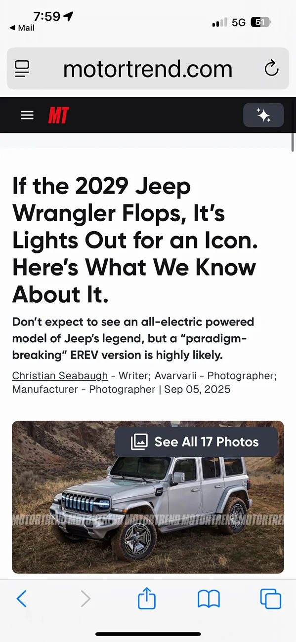 Jeep Gladiator IFS coming in 2029? IMG_4447