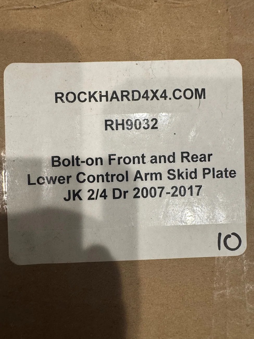 Jeep Gladiator JK RockHard4x4 F&R LCA skids IMG_2323