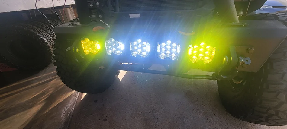 Jeep Gladiator Baja Design or Diode Dynamics ledpods-1
