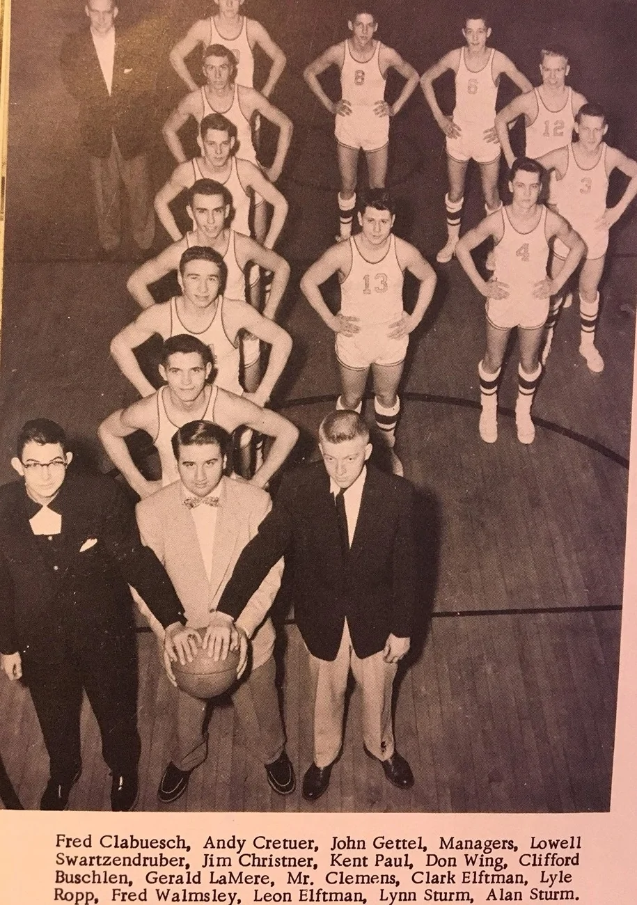 Jeep Gladiator Found my dads HS yearbook from 1955 1955 Basketball