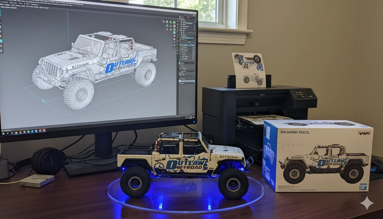 Jeep Gladiator Fun way to make an AI picture of your Jeep - Try This: Gemini_Generated_Image_1ck81r1ck81r1ck8
