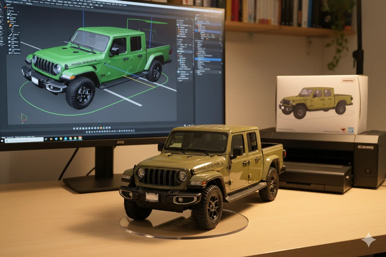 Jeep Gladiator Fun way to make an AI picture of your Jeep - Try This: 1757473983217
