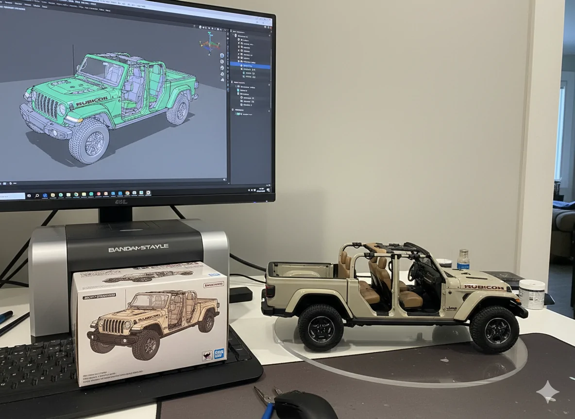Jeep Gladiator Fun way to make an AI picture of your Jeep - Try This: Gemini_Generated_Image_xhb0xjxhb0xjxhb0