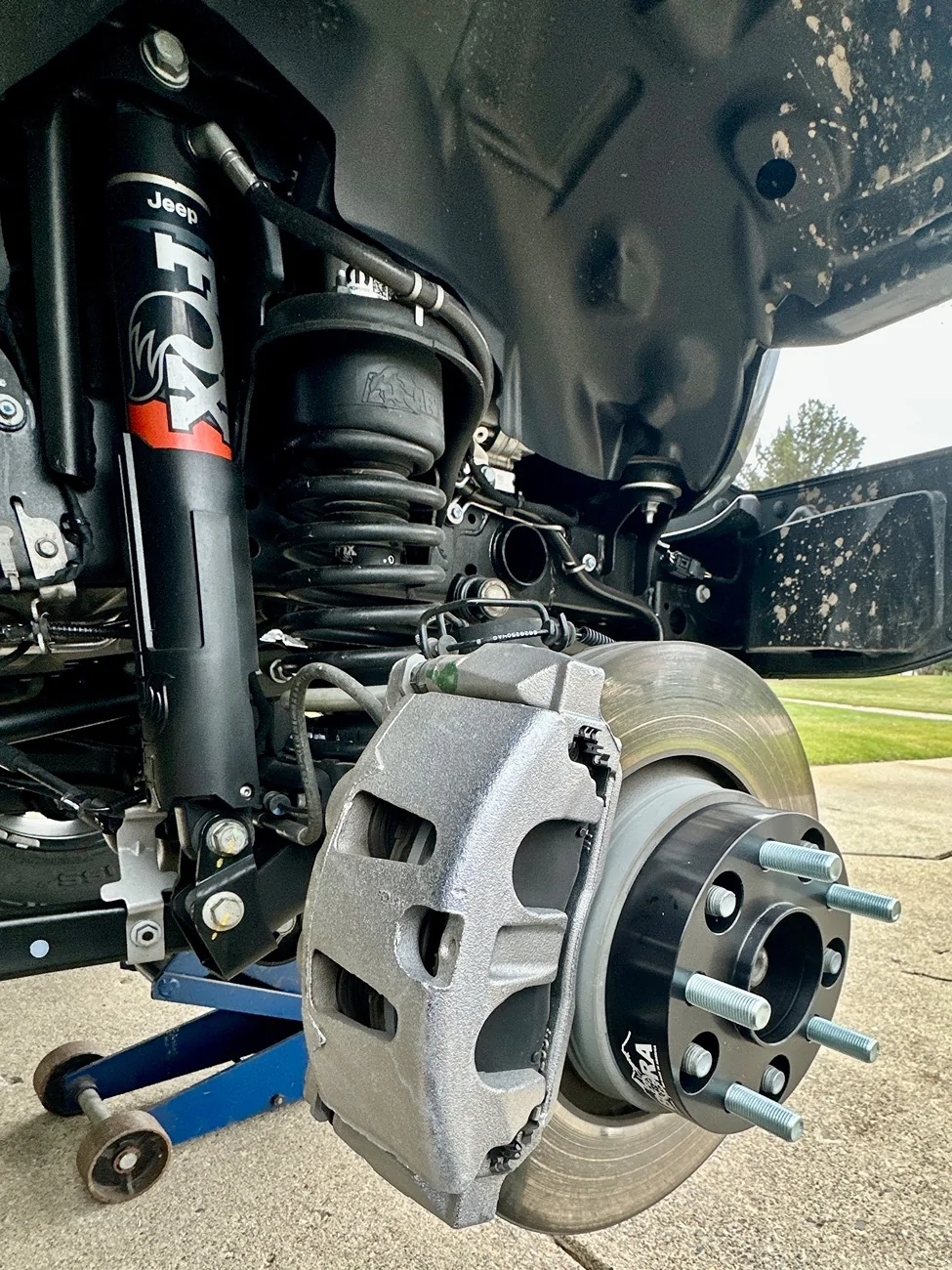Jeep Gladiator 1.5” Wheel spacers RenderedImag
