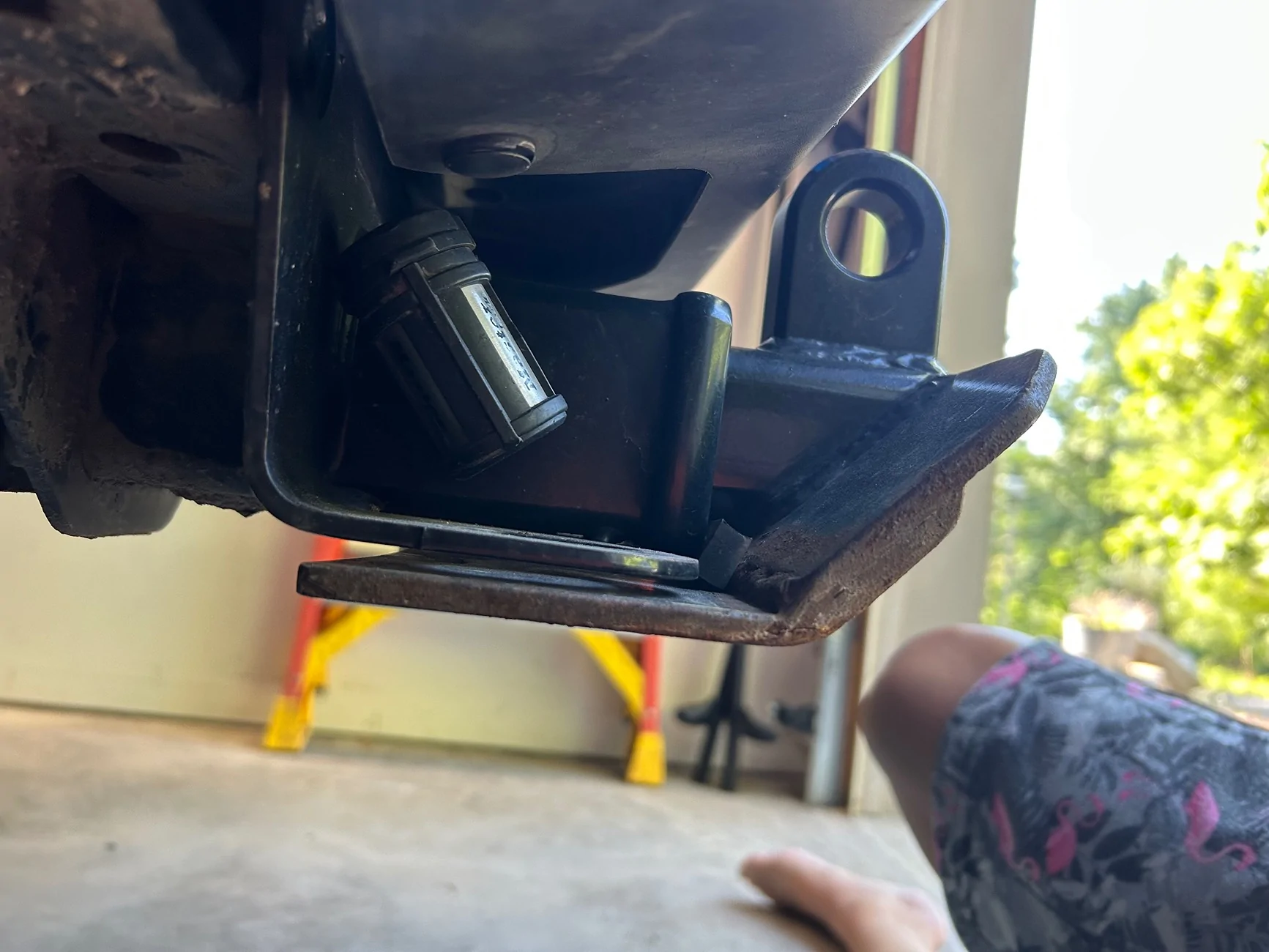 Jeep Gladiator Receiver Skid Plate IMG_4426