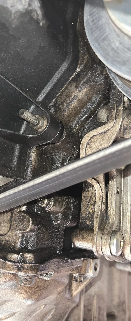 Jeep Gladiator 3.0 oil leak, source thoughts? 20250914_163545