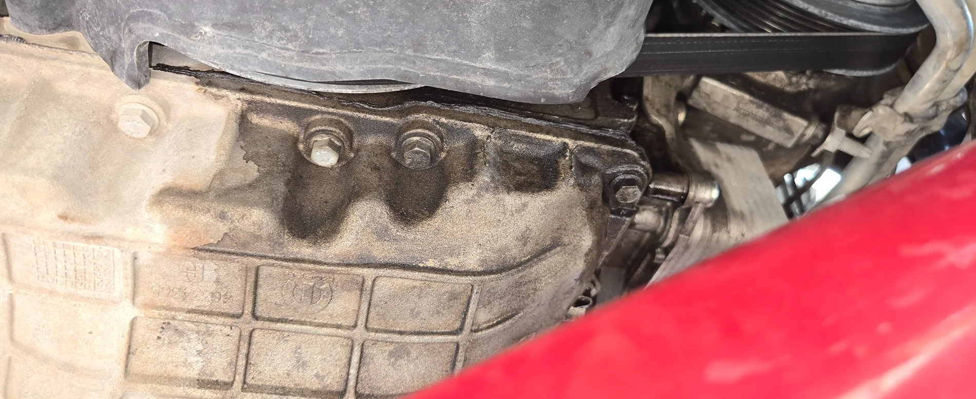 Jeep Gladiator 3.0 oil leak, source thoughts? 20250914_163600