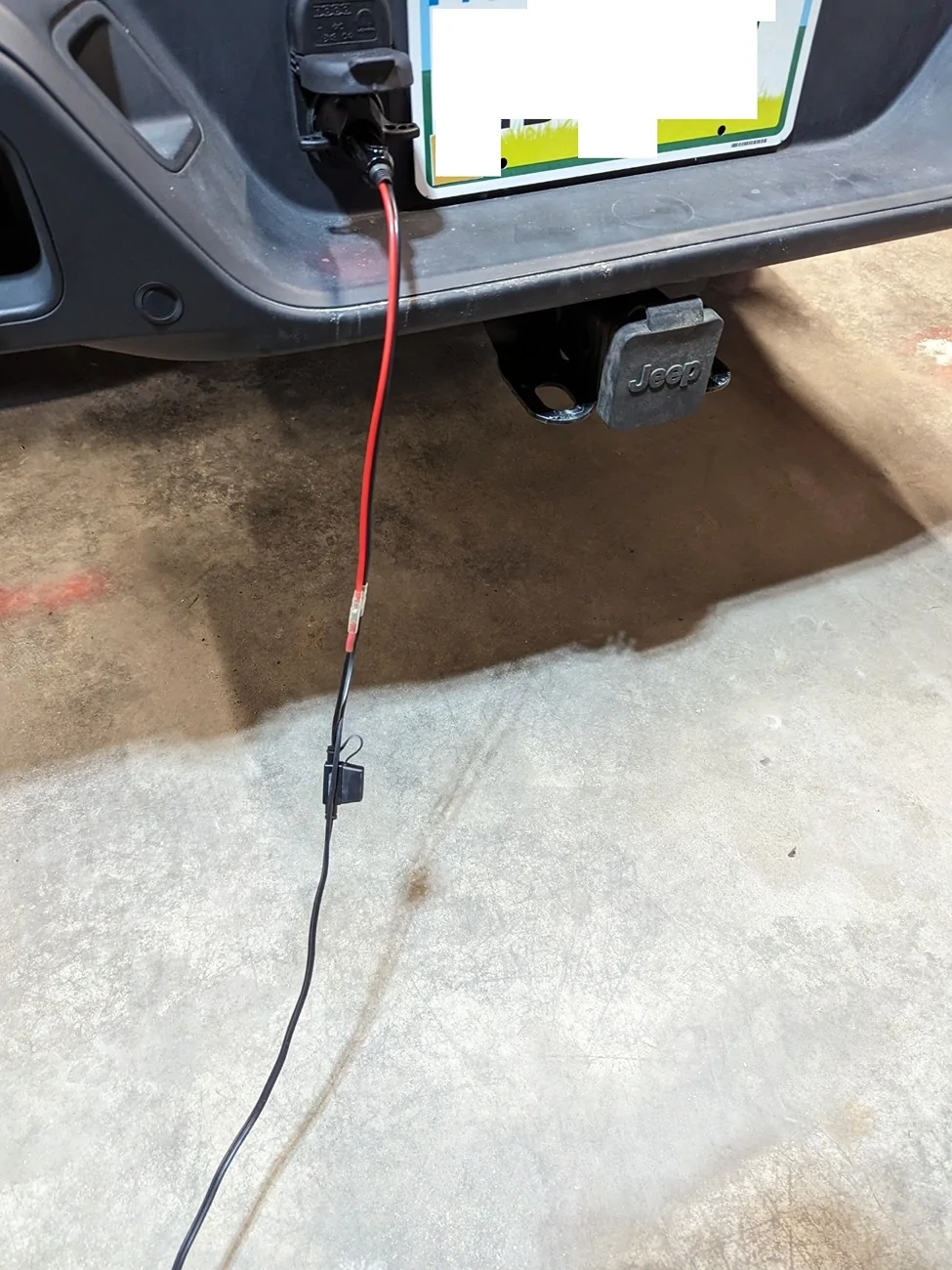 Jeep Gladiator Battery Tender hookup PXL_20240301_205913426