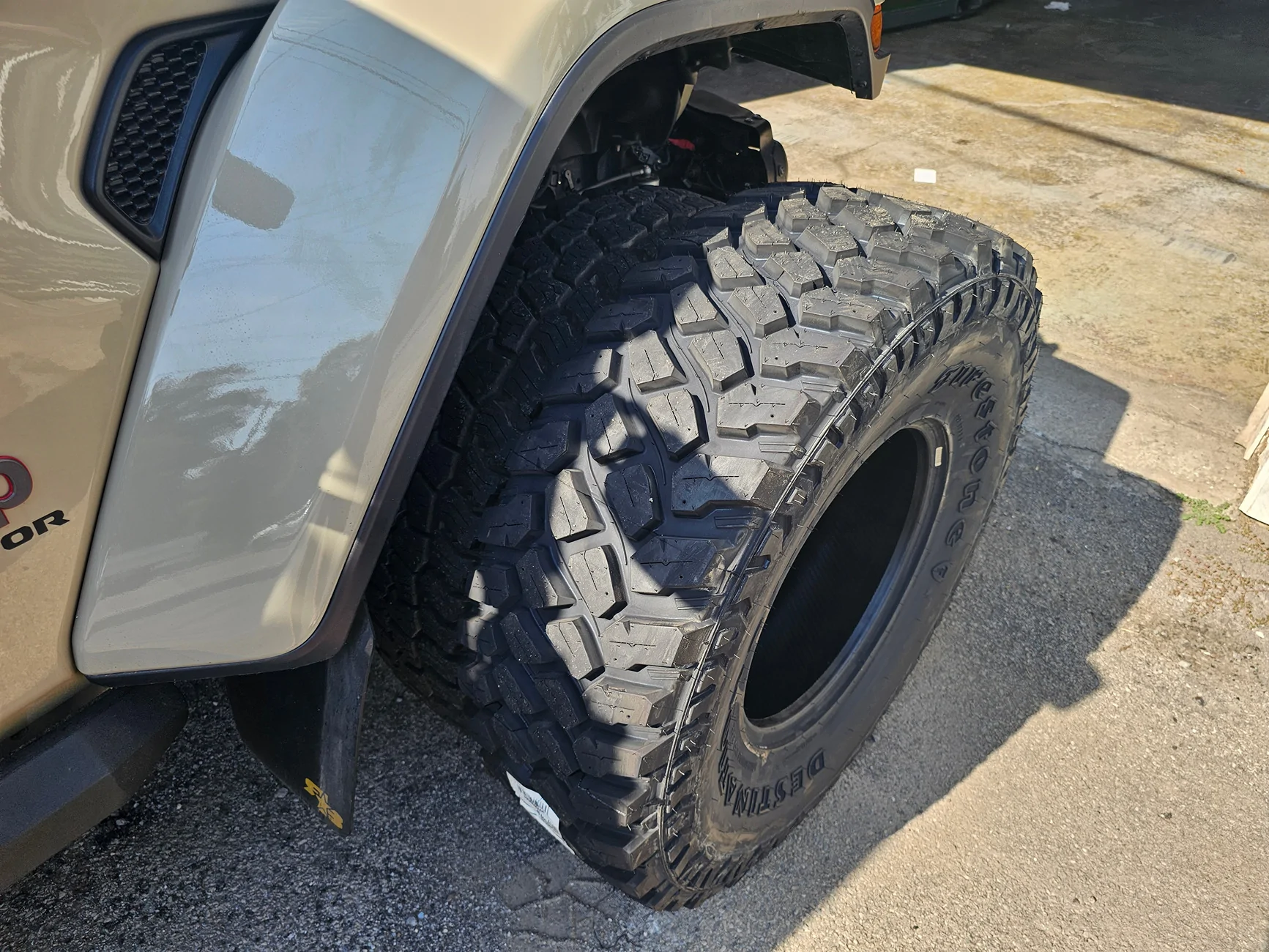 Jeep Gladiator Closeout sale on 37” Firestone Destination M/T2 1000013214