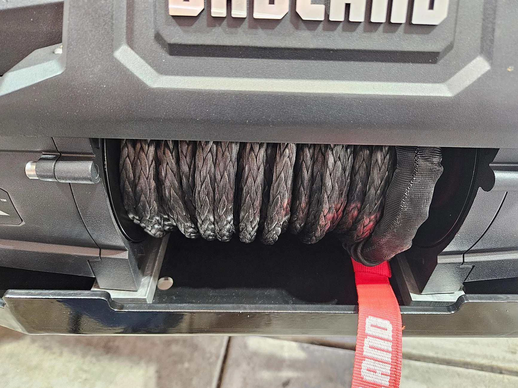 Jeep Gladiator Badland Apex 12,000 lb. Winch installed 20250913_160741