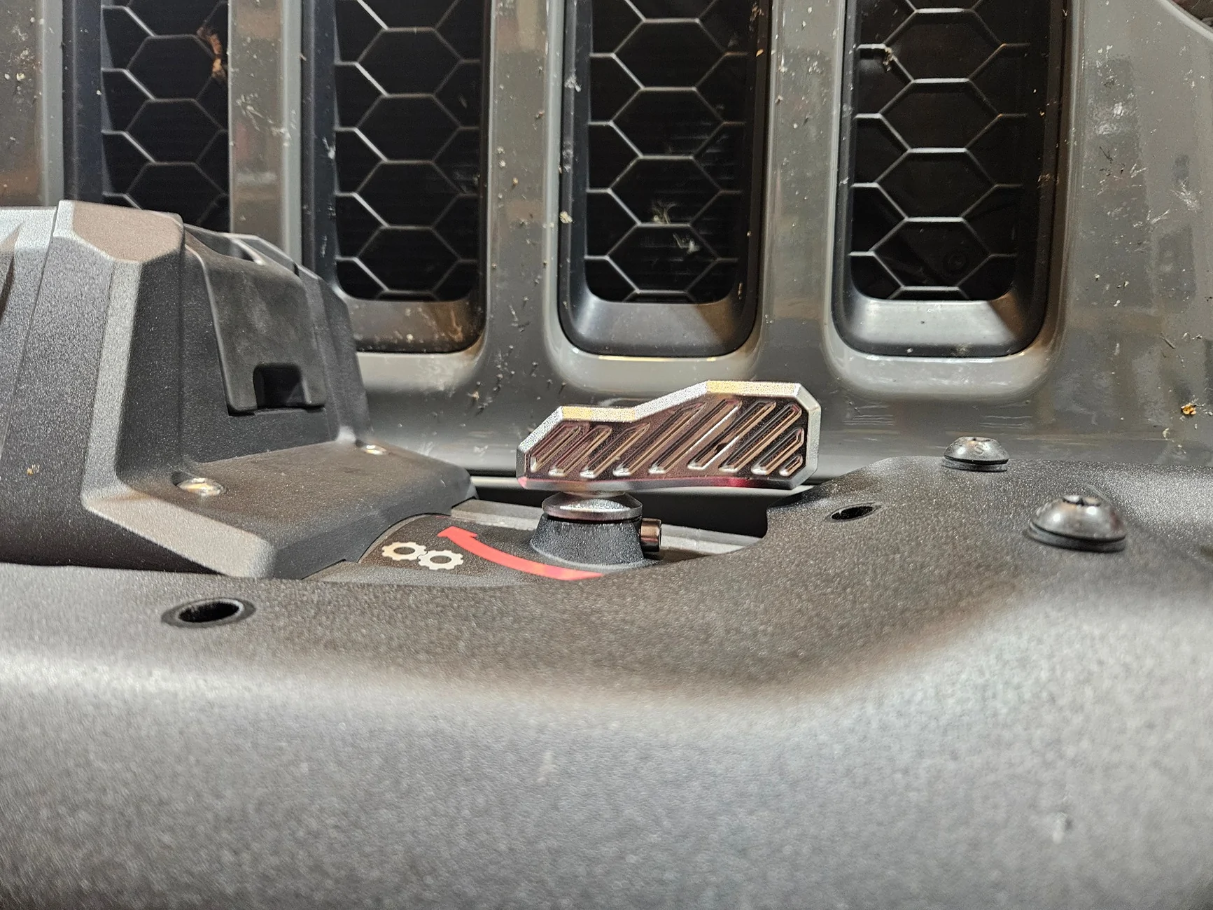 Jeep Gladiator Badland Apex 12,000 lb. Winch installed 20250913_183030