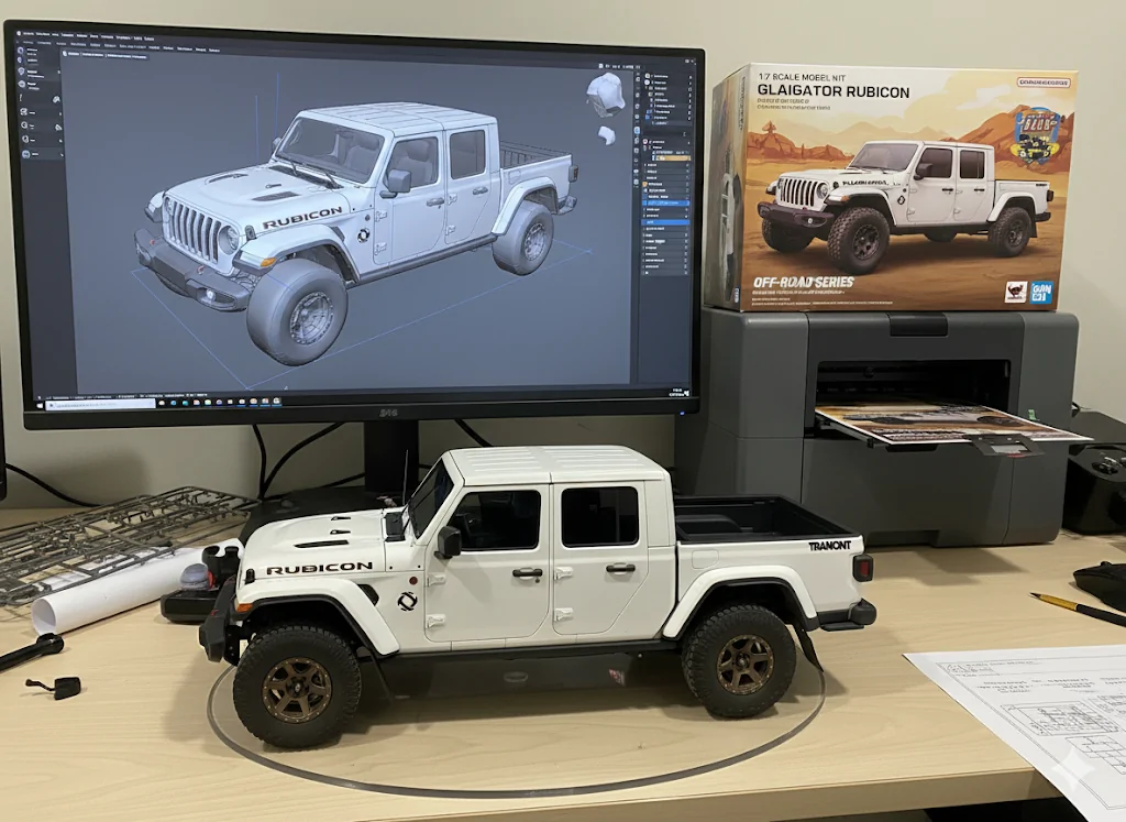 Jeep Gladiator Fun way to make an AI picture of your Jeep - Try This: unnamed