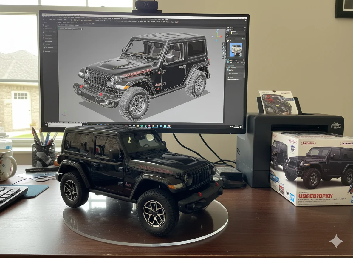 Jeep Gladiator Fun way to make an AI picture of your Jeep - Try This: Gemini_Generated_Image_vx4muovx4muovx4m