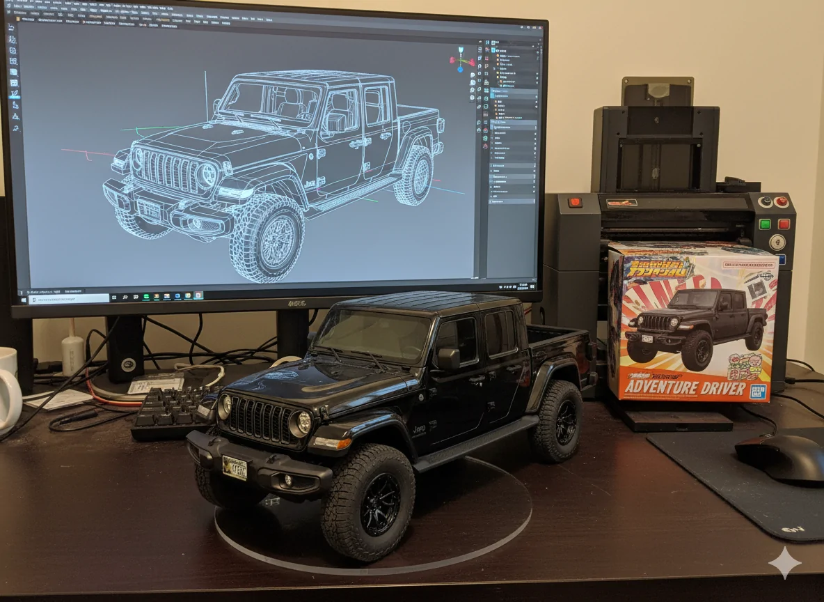 Jeep Gladiator Fun way to make an AI picture of your Jeep - Try This: Gemini_Generated_Image_sblprvsblprvsbl